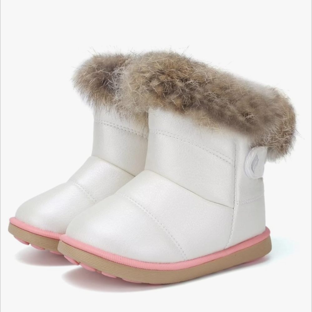 Toddler faux fur-lined Snow Boots size 6
